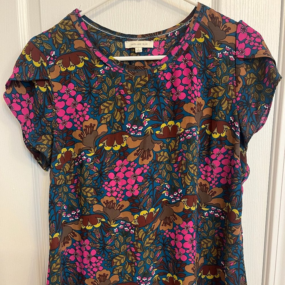 Skies Are Blue Dress Shirt